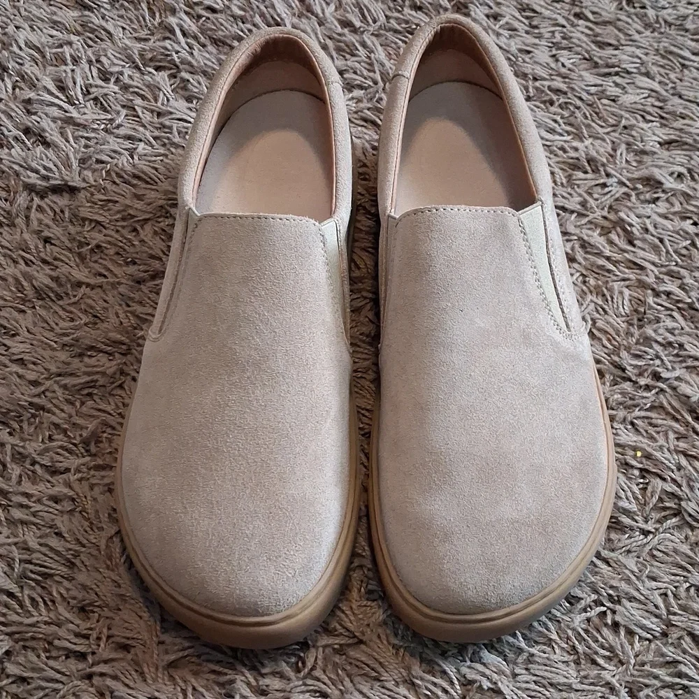 Birkenstock Loafers Shoe Size 41 Oswego Suede Like New! Women's - Picture 2 of 5